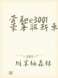 奔驰e300l豪华版新车报价2021款