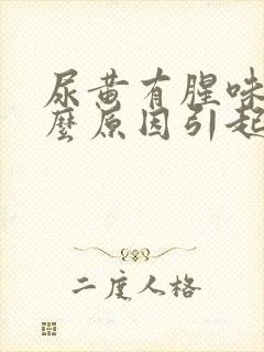 尿黄有腥味是什么原因引起的