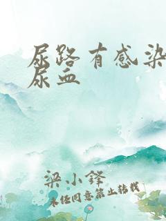 尿路有感染有点尿血
