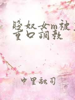 贱奴女m被主人重口调教