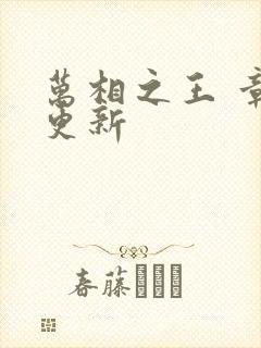 万相之王 章节更新