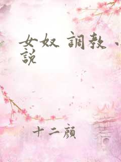 女奴 调教 小说