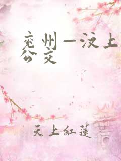 兖州—汶上城际公交