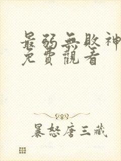 最弱无败神动漫免费观看