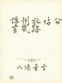 锦州北站公交车有几路