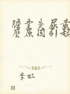 胆囊炎尿黄是什么原因引起的