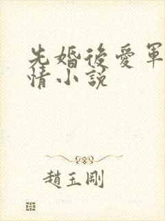 先婚后爱军旅言情小说
