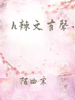 h辣文有声小说