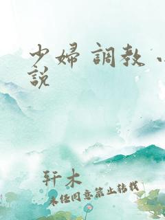 少妇 调教 小说