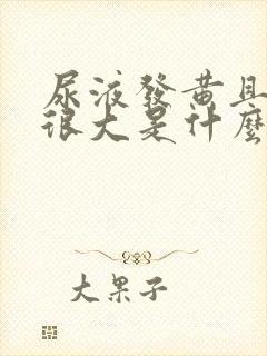 尿液发黄且味道很大是什么原因