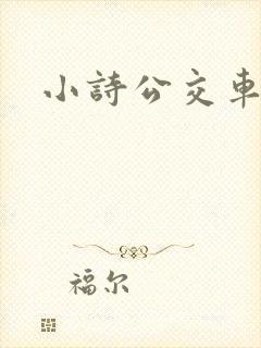 小诗公交车