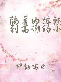 隔着内裤轻轻揉到高潮的小说