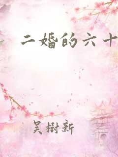 二婚的六十年代