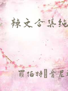辣文合集纯肉