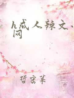 h成人辣文小说网 h成人辣文小说网