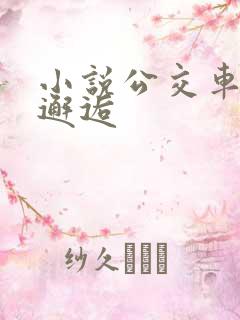 小说公交车上的邂逅