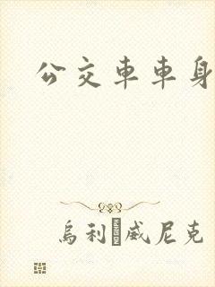 公交车车身尺寸