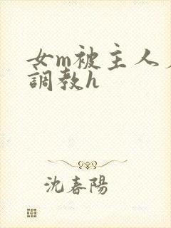 女m被主人羞辱调教h