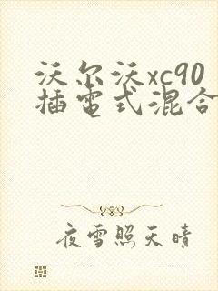 沃尔沃xc90插电式混合动力