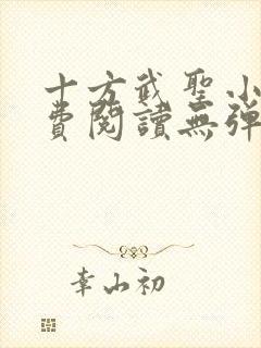 十方武圣小说免费阅读无弹窗