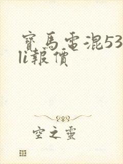 宝马电混530li报价