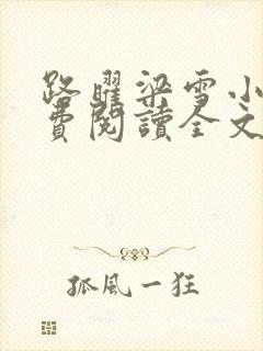 路曜梁雪小说免费阅读全文