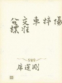公交车摔伤赔偿标准