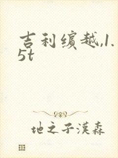吉利缤越,1.5t
