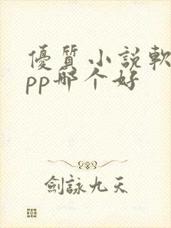 优质小说软件app哪个好