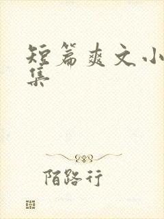 短篇爽文小说合集