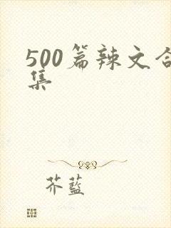 500篇辣文合集