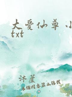 大爱仙尊 小说txt