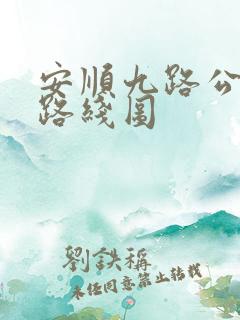 安顺九路公交车路线图