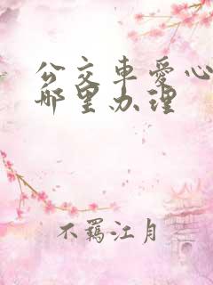 公交车爱心卡在哪里办理