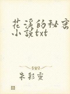 花溪的秘密原著小说txt