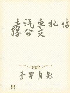 去汽车北站乘几路公交