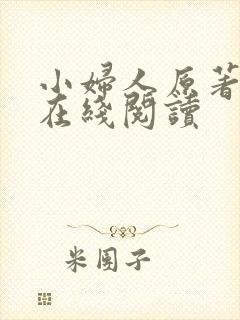 小妇人原著小说在线阅读