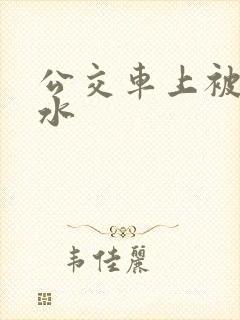 公交车上被摸出水