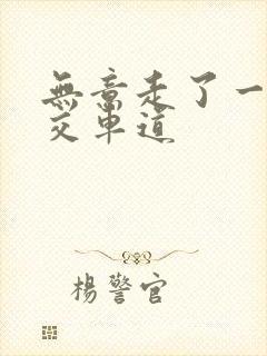 无意走了一段公交车道