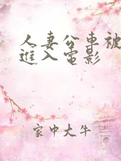人妻公车被猛烈进入电影