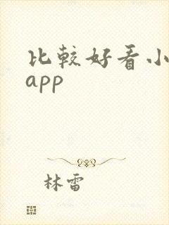 比较好看小说的app