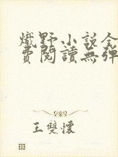 炽野小说全文免费阅读无弹窗
