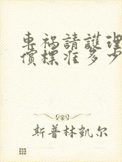 车祸请护理费赔偿标准多少钱