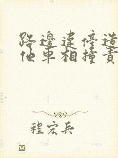 路边违停造成其他车相撞责任