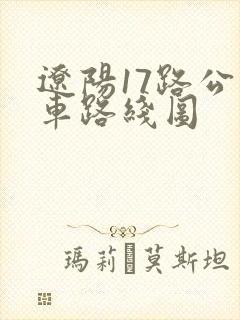 辽阳17路公交车路线图
