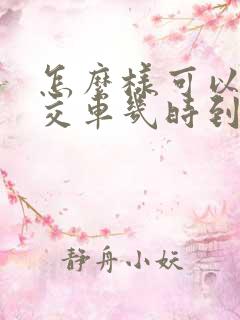怎么样可以查公交车几时到站