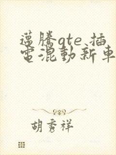 迈腾gte 插电混动新车报价