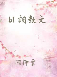 bl 调教文