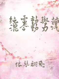 纯电动与插电式混合动力汽车区别