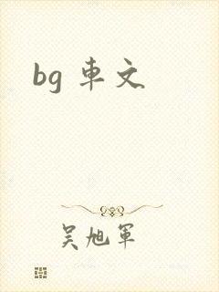 bg 车文